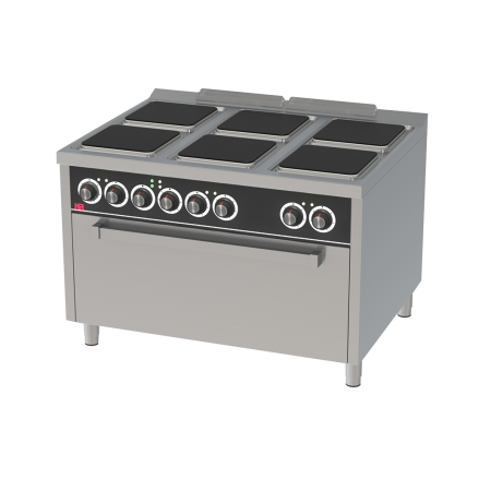 Cocina-eléctrica-modular-con-horno-HRFainca-CE6P900HM