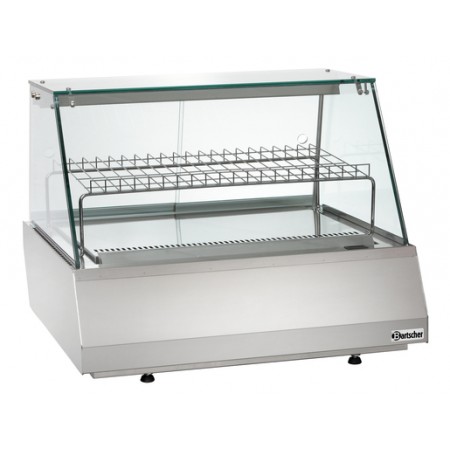 Vitrina refrigerada 2/1 GN, plana